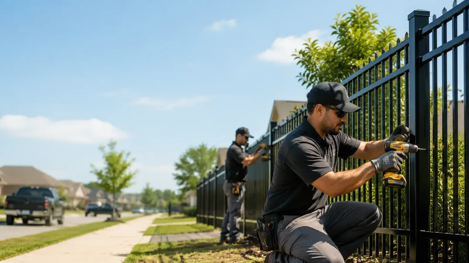 Metal Fence Installation in Prairie Village, KS